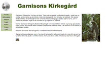 Tablet Screenshot of garnisonskirkegaard.dk
